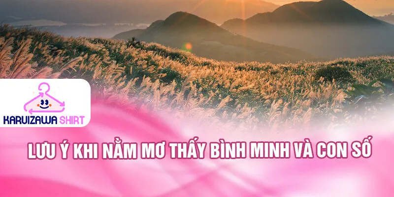Nằm Mơ Thấy Bình Minh: Điềm Báo Tốt Lành 53 ký tự 4 Lưu ý khi nằm mơ thấy bình minh và con số