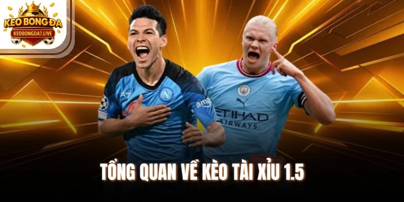 Tổng quan về kèo tài xỉu 1.5